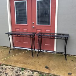 Wrought Iron Sofa Tables