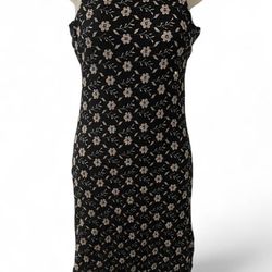 XS Free People Midi Black Dress