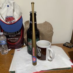 2003 Gold Chicago Cubs Mini Bat