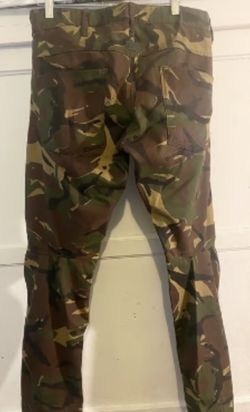 G-STAR RAW ELWOOD X25 MEN'S 5622 3D TAPERED W35 ARMY MORO CAMO PHARRELL BNWT