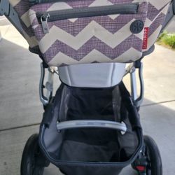 Skip Hop Grab and Go Stroller Organizer - Chevron
