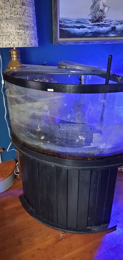 Aquarium 60 Gallon Corner Tank