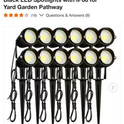 12PCS Landscape Lighting 6 Watt