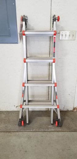 $120 Ladder Multipurp. 300lb Megalite Little Giant #1193851