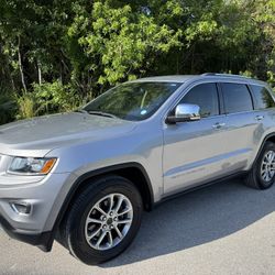 2014 JEEP GRAND CHEROKEE LIMITED 3.6L V6 RWD* 2 OWNER*CLEAN CARFAX FL  *ONLY 125,000 MILES  CLEAN FLORIDA TITLE  CLEAN CARFAX  WARRANTY AVAILABLE  TRA