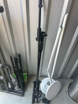 Mic stand and keyboard stand