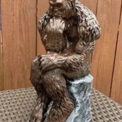 The Bigfoot Thinker Statue