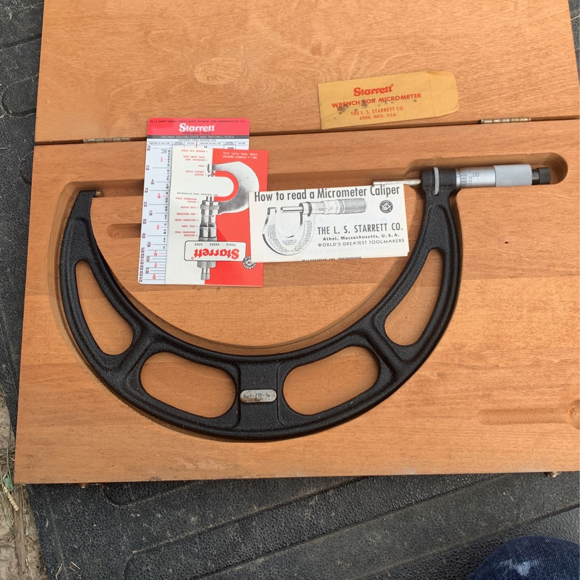 Starrett Micrometer