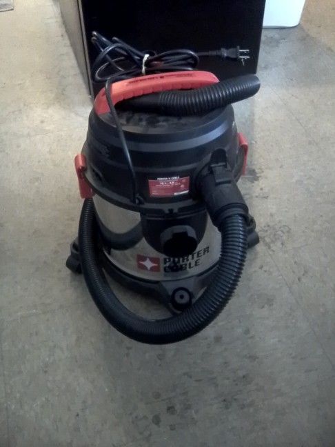 PORTER CABLE 4gal WET DRY SHOP VAC 