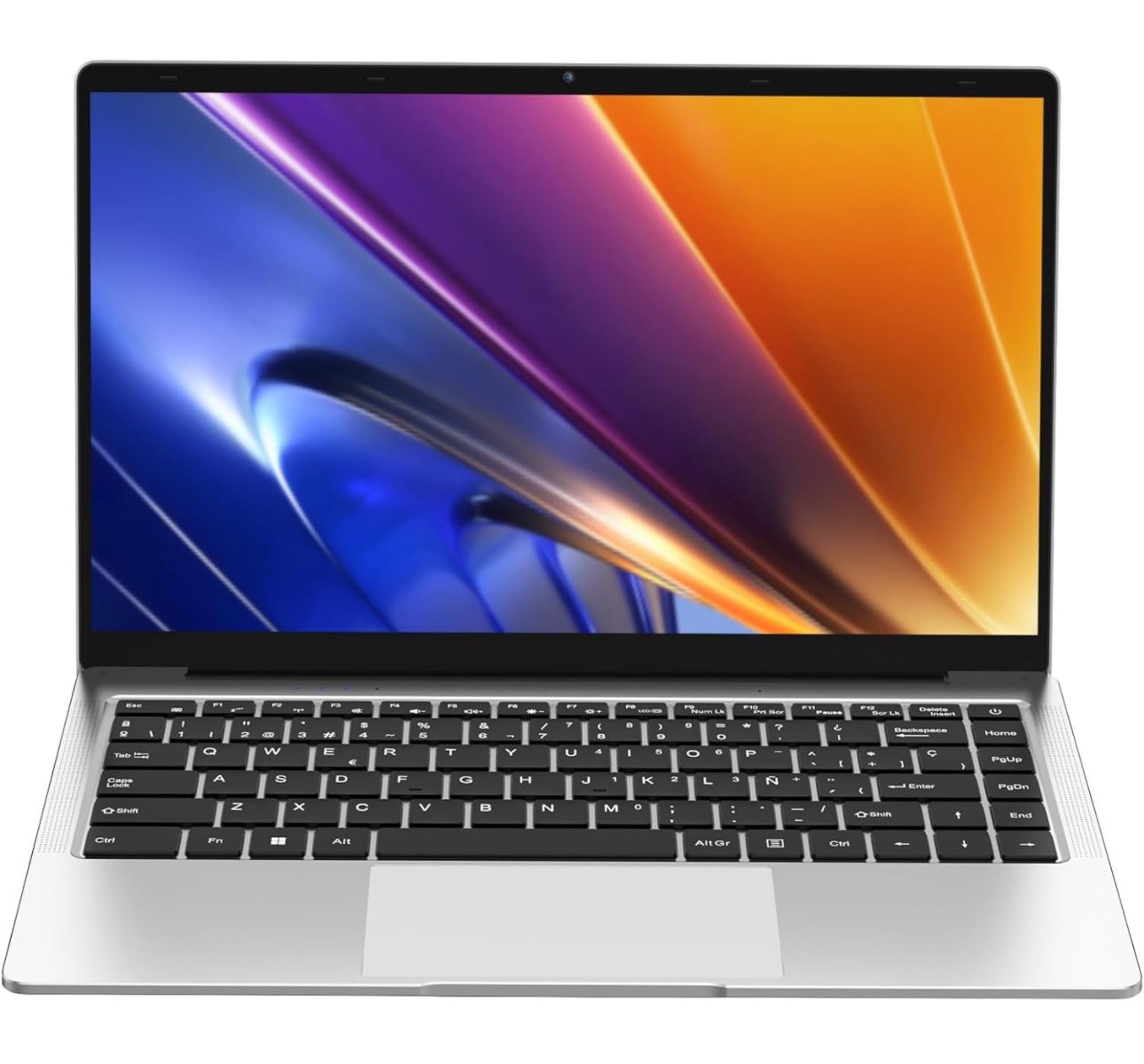 14.1 Inch Laptop, 8GB DDR4 RAM 128GB SSD, Laptops Computer with Quad-Core Celeron CPU J4125 (Up to 2.7GHz), 14.1" FHD IPS 1920x1080 Screen, WiFi, Webc