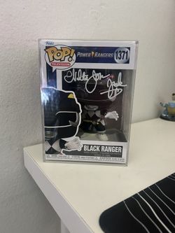 Signed Power Ranger Funko Pop