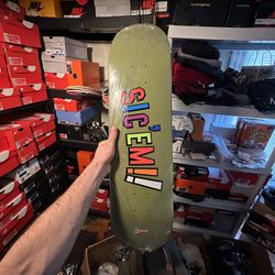 Supreme x WTAPS Sic’Em!  Skateboard Deck  Brand New! (Olive)  