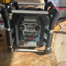 Job Site Radio Battery Charger Bluetooth