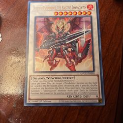 Yu Gi Oh Card Ignester Prominence The Blasting Dracoslayer