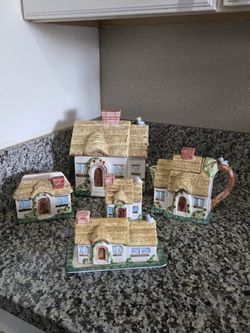 Vintage Takahashi San Francisco Ceramic Cottage Home Collection