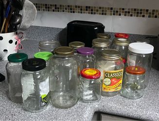 Free glass jars