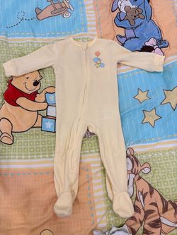 Winnie the Pooh Baby Footed Sleeper