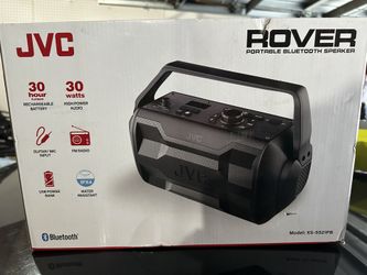 JVC Rover Portable Bluetooth Speaker - 30 Hour Playback, Water Resistant