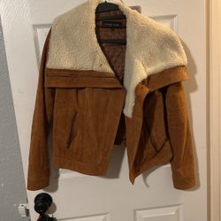 Suade Leather Jacket Medium Jacket