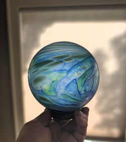 Glass Quest Signed 2004 Blown Glass Float
