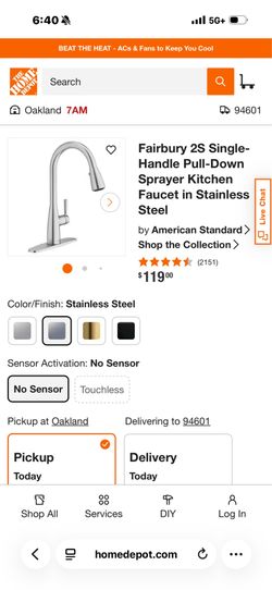 kitchen faucet