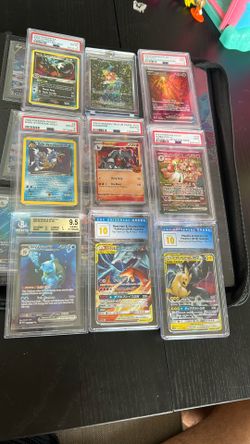 Pokemon Cards Slabs 