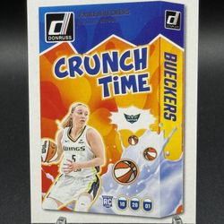 2025 WNBA Donruss Crunch Time #19 Paige Bueckers RC