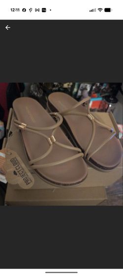 Project Cloud Strappy Flat Sandals