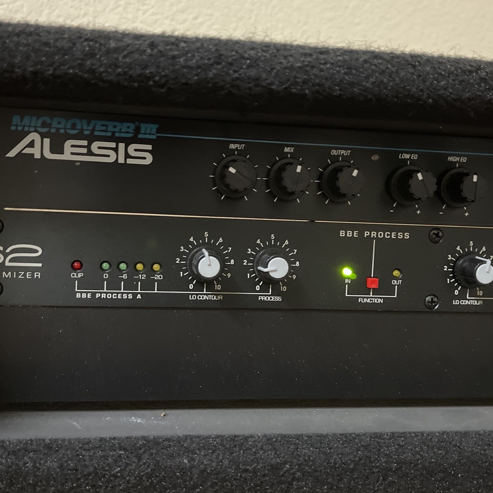 Alesis Microverb III Digital Reverb Microverb 3, NO Power Supply