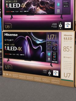 85” Hisense ULED MINI LED TV 4K Smart
