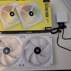 Corsair ICUE LINK QX 140 RGB PC Fans White
