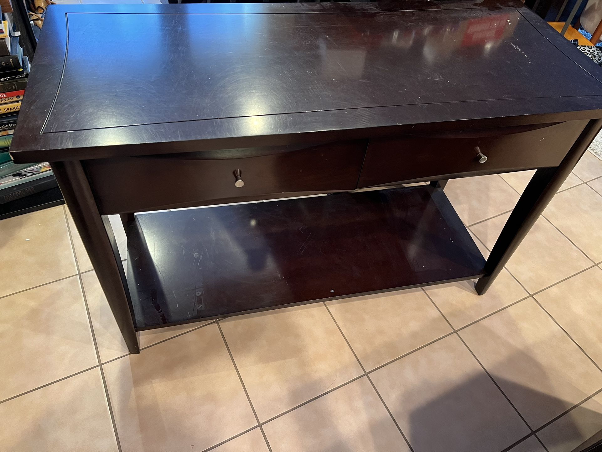 Sturdy wood Entry Console Table (Retail $350)