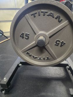 45lbs Titan Fitness Plates