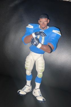 LA Chargers 2007 NFL UPPER DECK 12 IN.  LT  VINYL Action FIGURE LADANIAN TOMLINSON CHARGERS Powder blue Jersey H.O.F 2017
