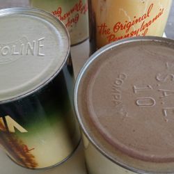 Vintage Valvoline Cans