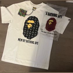 MCM BAPE TEE