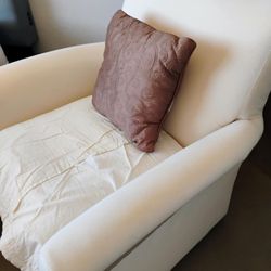 Small Beige Arm Chair