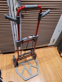 Milwaukee's Foldup Hand Truck Is Light Weight and has a 150 lb. Load capacity.