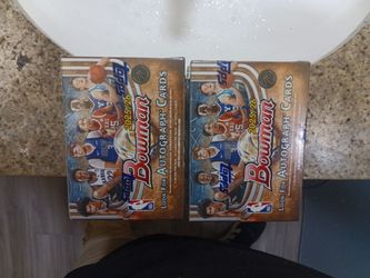 2 Bowman Basketball boxes from target $50