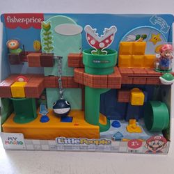Fisher Price Little People My Mario Adventure Playset 