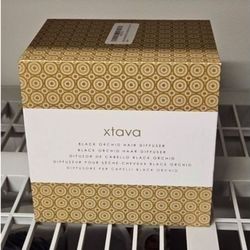 Xtava Black Orchid Hair Diffuser For Blow Dryer With 1.8in. Diameter Nozzle