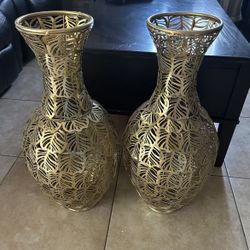 Gold Decor Vases