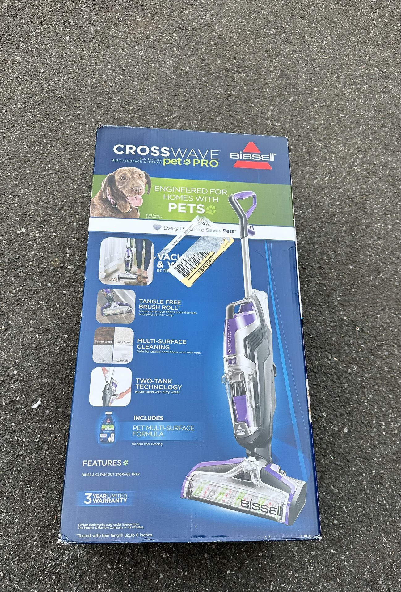 Bissell Crosswave Pet pro Carpet Cleaner (New)