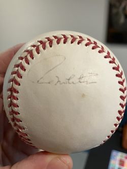 Paul Molitor Signed Baseball