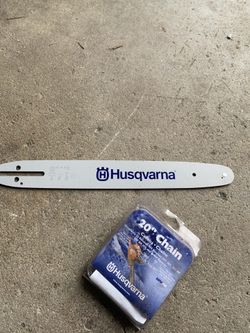 14” Chain bar and 20” chain