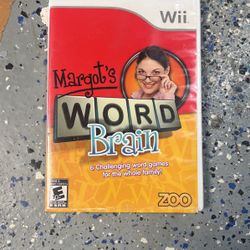 Wii Game "Margot's Word Brain"