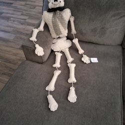 Skeleton Shaped Pillow 
