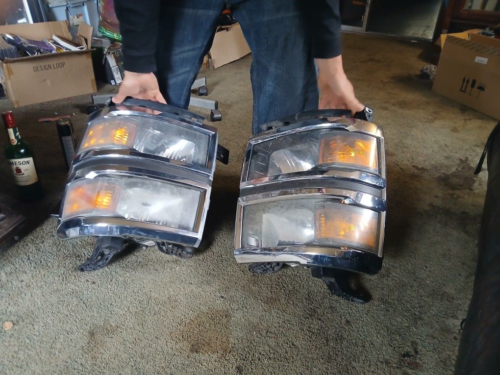 2014 Silverado Headlights