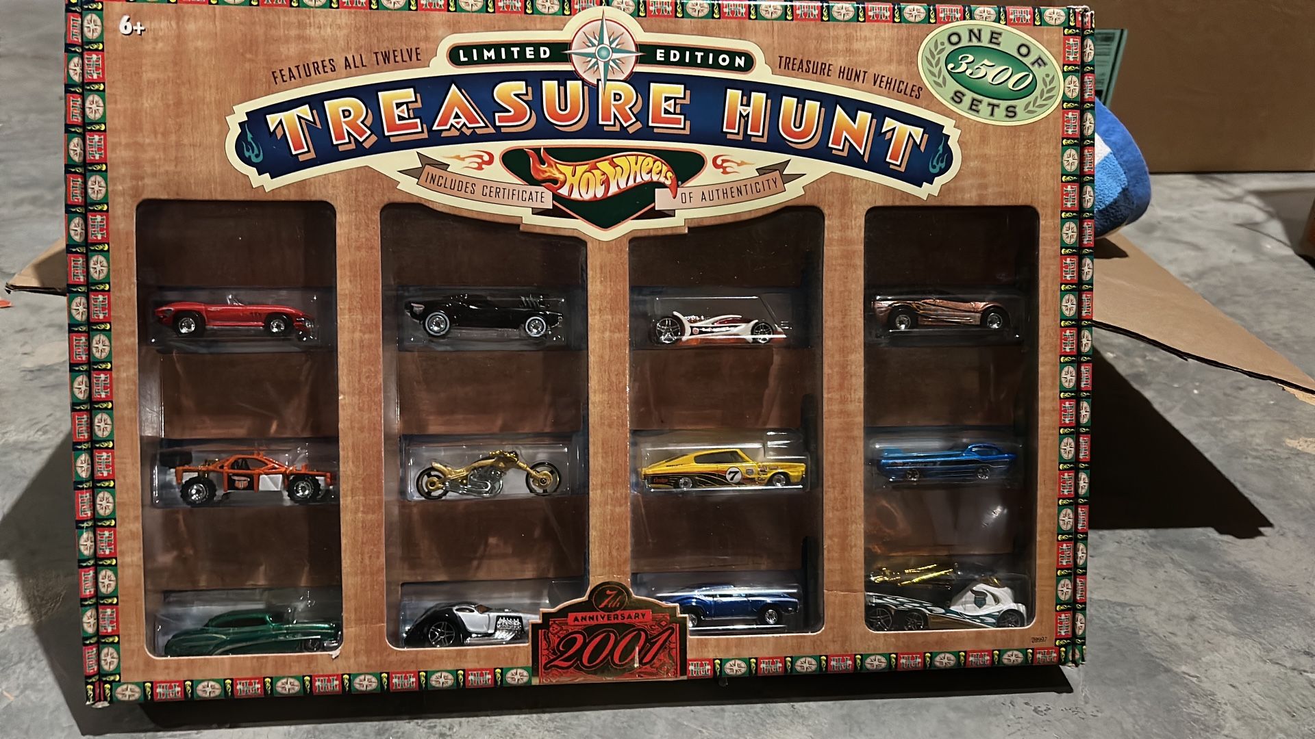 Hot Wheels Treasure Hunt Set