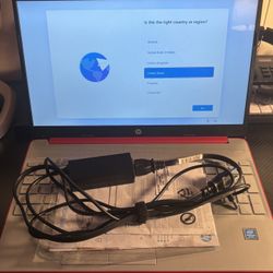 HP Scarlet 15.6” Laptop 